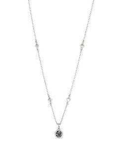 Kendra Scott Nola Rhodium Pendant Necklace