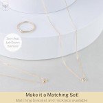 10K Yellow Gold Lab-Grown Diamond Bezel Ring