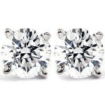 14k White Gold 1/3ct Diamond Stud Earrings