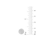 Sterling Silver Diamond Round Stud Earrings 1/2 cttw