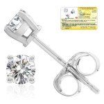 1/4 Carat IGI Certified Lab Grown Diamond Studs