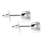 Natural Diamond Stud Earrings in 14K Gold