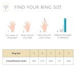 Elegant 3.0 Carat Princess Cut CZ Ring Set