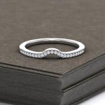 1 Carat Diamond Bridal Ring Set in 14K White Gold