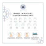 1 Carat Diamond Bridal Ring Set in 14K White Gold