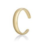 Classic 10k Yellow Gold Adjustable Toe Ring