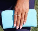 10k Yellow Gold Infinity Cubic Zirconia Ring