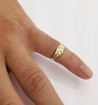 10k Yellow Gold Women's Nugget Ring
