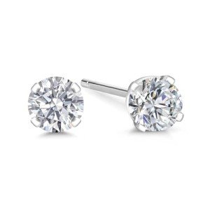 Lab Grown Diamond Stud Earrings in 14K Gold