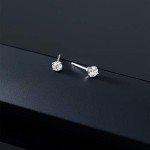 Lab Grown Diamond Stud Earrings in 14K Gold