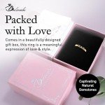 Belinda Jewels 10k Gold Diamond & Sapphire Ring