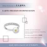 Vintage 10K White Gold Diamond Wedding Band for Her
