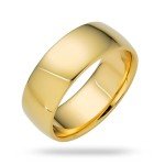 7mm Gold Wedding Band - 10K Yellow Gold