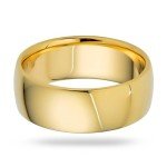 7mm Gold Wedding Band - 10K Yellow Gold