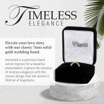 7mm Gold Wedding Band - 10K Yellow Gold
