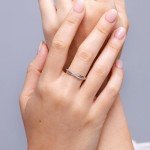Women's 0.14 Ct Diamond Infinity Ring in Gold
