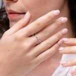 Women's 0.14 Ct Diamond Infinity Ring in Gold