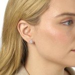 1.50 Carat Lab Grown Diamond Stud Earrings
