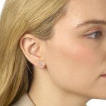 IGI Certified 1 Carat Lab Grown Diamond Stud Earrings