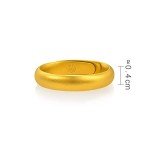 Chow Sang Sang Adjustable 24K Gold Fortune Ring