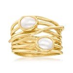 Ross-Simons 18kt Gold Over Sterling Gemstone Ring