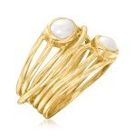 Ross-Simons 18kt Gold Over Sterling Gemstone Ring