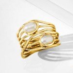 Ross-Simons 18kt Gold Over Sterling Gemstone Ring