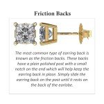 Lab Grown Diamond Stud Earrings in 14K Gold