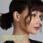 1 Carat Lab-Grown Diamond Yellow Gold Stud Earrings