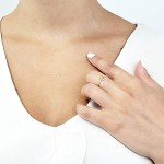10k Yellow Gold Stacking Knot Ring - Size 7