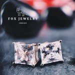 14k White Gold Diamond Stud Earrings for All