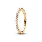 PANDORA Sparkling Gold Stackable Band Ring