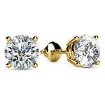 2 Carat 14K Gold Lab Grown Diamond Studs