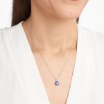Sterling Silver September Birthstone Pendant Necklace