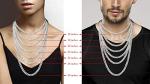 Miabella 925 Sterling Silver Diamond Cut Cuban Necklace