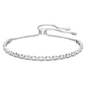 Swarovski Women's Rhodium Finish Crystal Bracelet