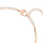 Swarovski Hyperbola Rose-Gold Bangle Bracelet
