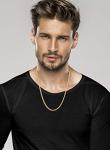 Italian 18k Gold Over Sterling Silver Cuban Link Necklace