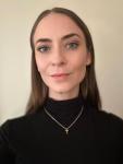 Dainty 14k Gold Cross Necklace for Women