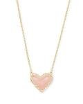 Kendra Scott Ari Heart Pendant Necklace in Gold