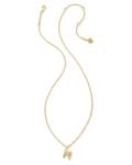 Kendra Scott Gold-Plated Letter M Pendant Necklace