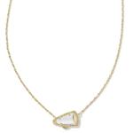 Kendra Scott Cheer Pendant Necklace in Gold