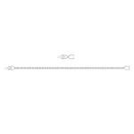 Swarovski Emily Rhodium-Plated Imber Bracelet