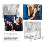 Sterling Silver Infinity Heart Charm Bracelet