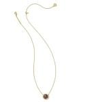 Kendra Scott Gold-Plated Basketball Pendant Necklace