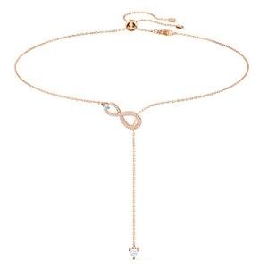 Swarovski Hyperbola Crystal Jewelry Set in Rose Gold