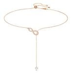 Swarovski Hyperbola Crystal Jewelry Set in Rose Gold