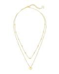 Kendra Scott Ari Heart Multistrand Necklace, Gold