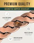 Copper Magnetic Bracelets for Men and Women