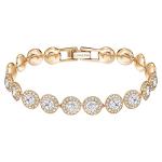 Swarovski Una Angelic Rose-Gold Tennis Bracelet